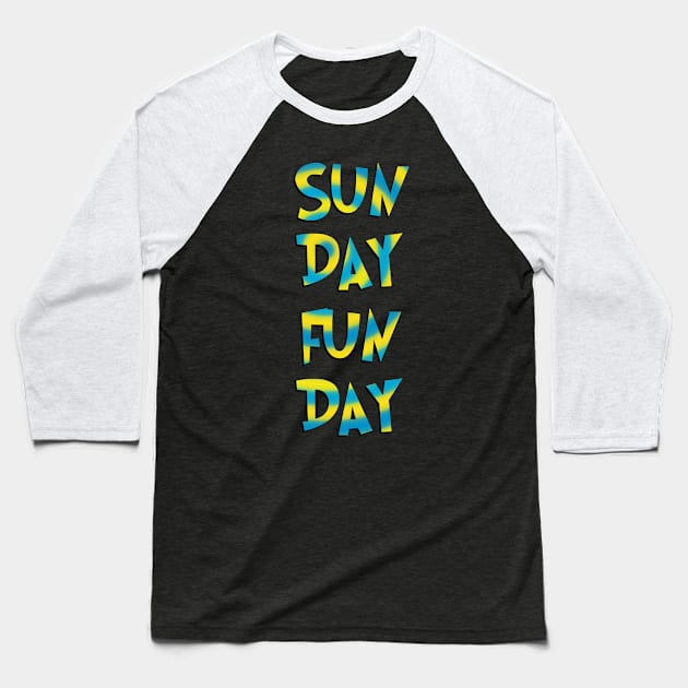 Day Baseball T-Shirt by Forestspirit